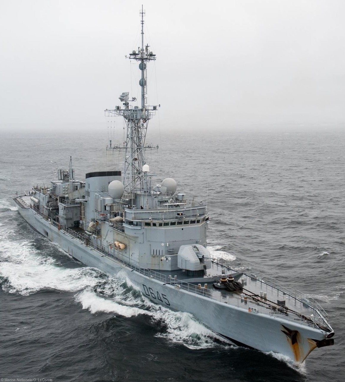 d-645 fs la motte picquet type f70as leygues class frigate destroyer french navy marine nationale 10