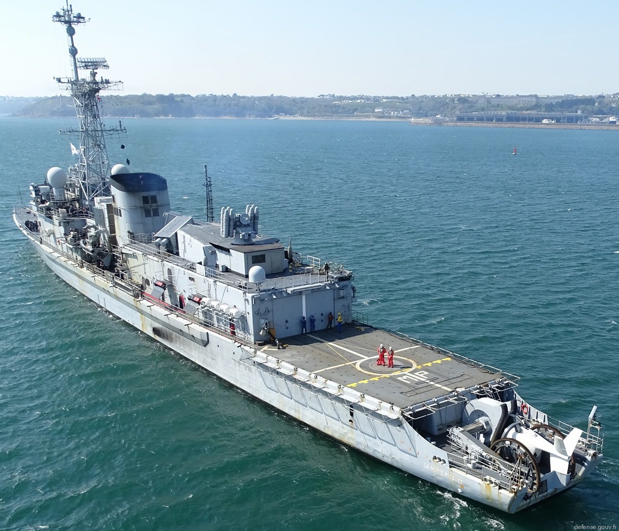 d-645 fs la motte picquet type f70as leygues class frigate destroyer french navy marine nationale 11