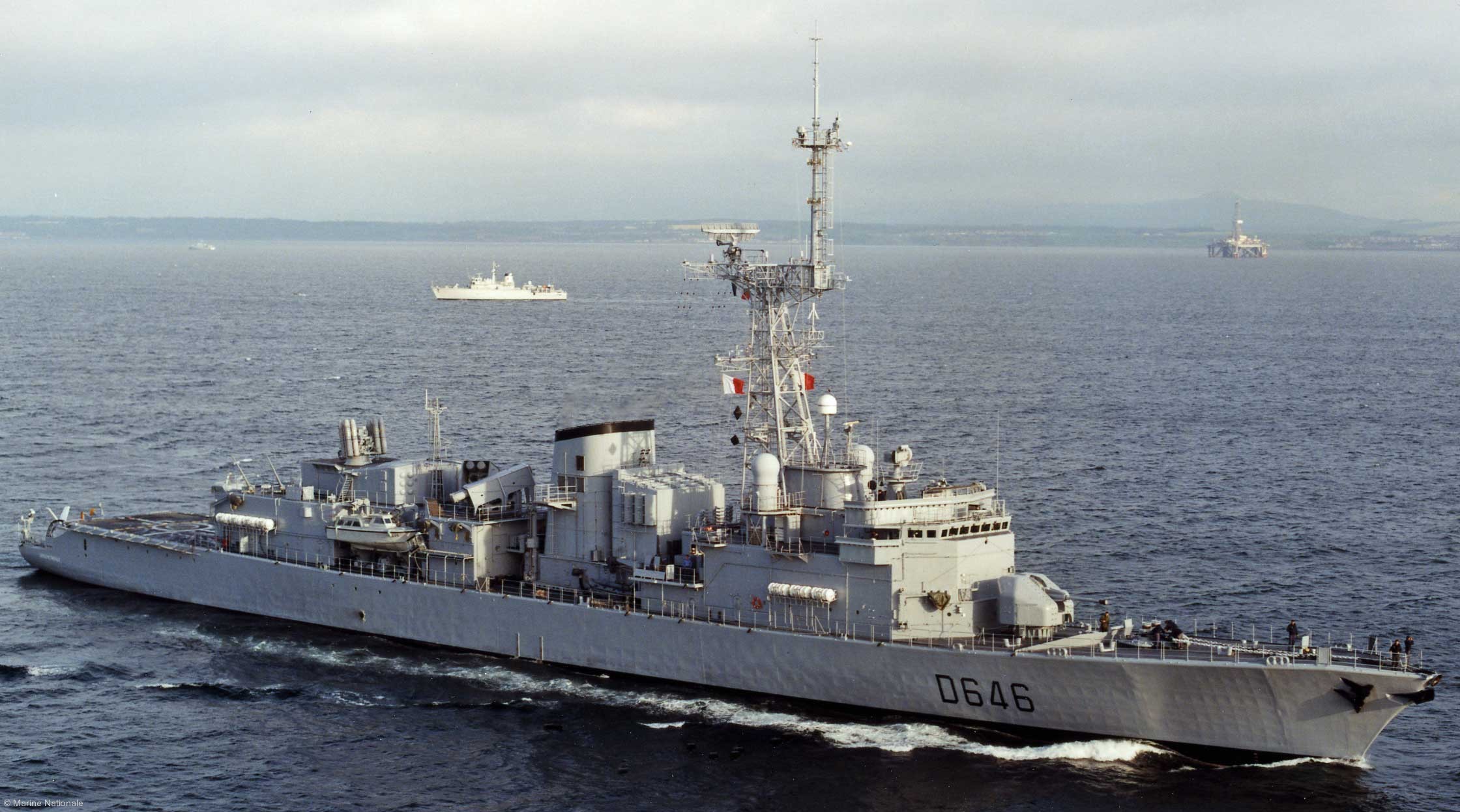 FS Latouche Treville D-646 Frigate F70AS French Navy Marine Nationale