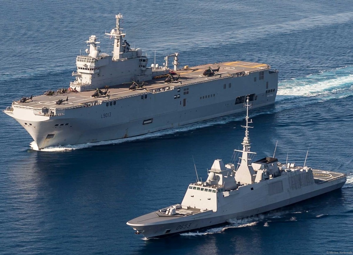 d-653 fs languedoc fremm aquitaine class multipurpose frigate french navy marine nationale 07 toulon