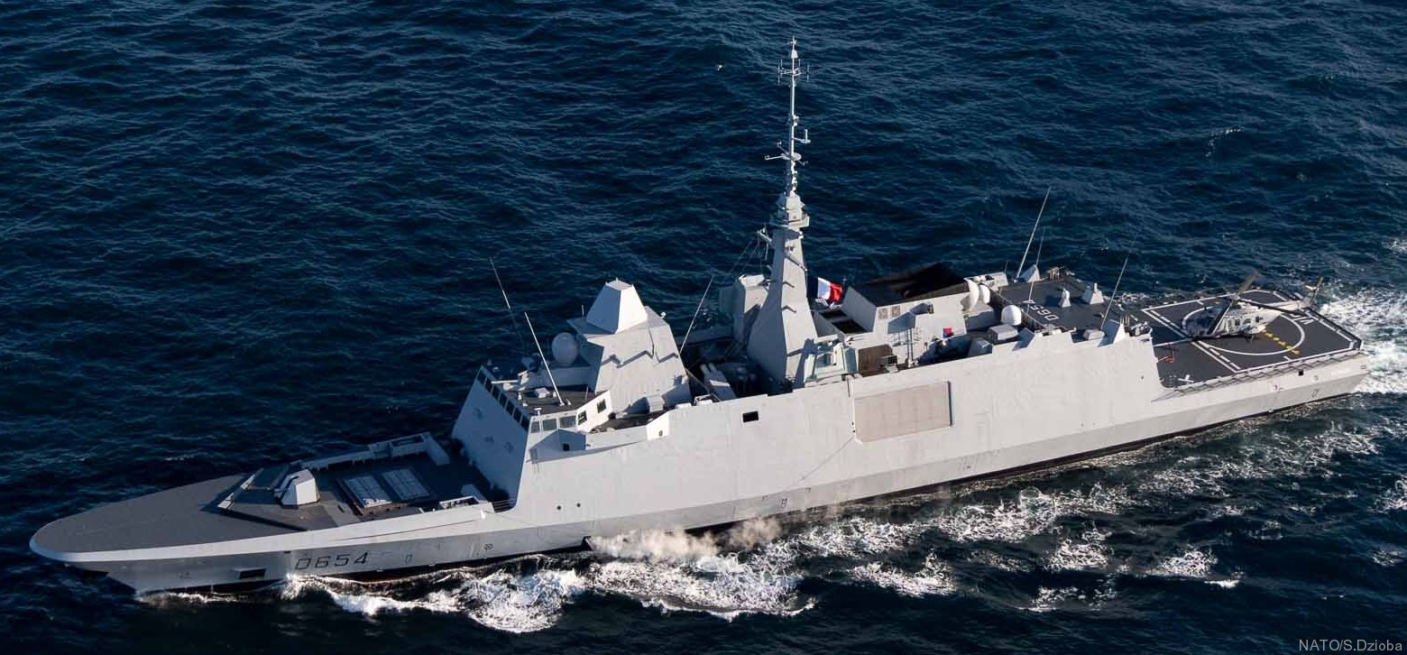 d-654 fs auvergne fremm aquitaine class frigate fregate multi purpose french navy marine nationale 10 dcns sylver a-43 a-70 vertical launching system vls