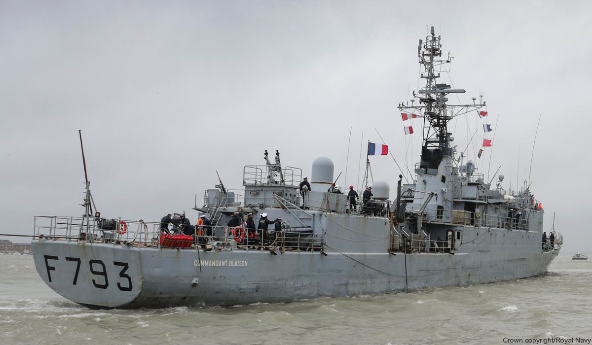 f-793 fs commandant blaison d'estienne d'orves class corvette type a69 aviso french navy marine nationale 07
