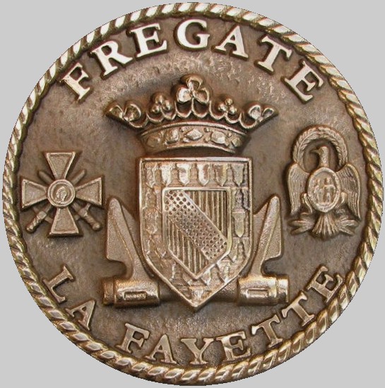 f-710 fs la fayette insignia crest patch badge frigate french navy 02x