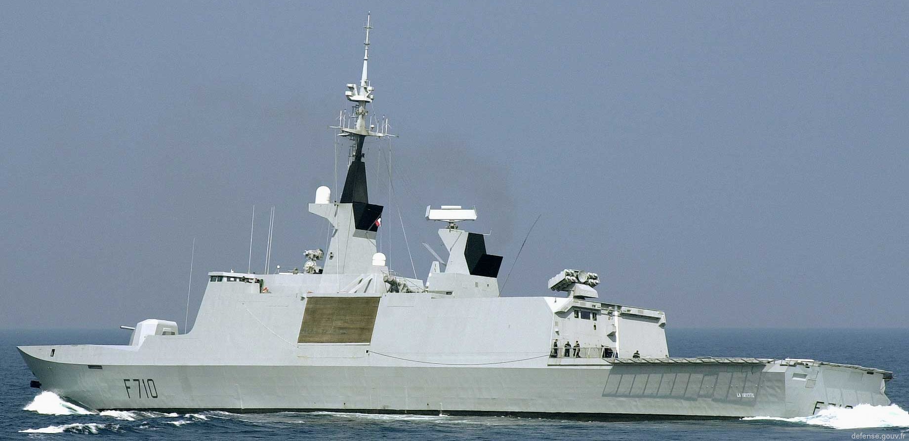 f-710 fs la fayette class frigate french navy crotale edir sam exocet mm40 ssm 11