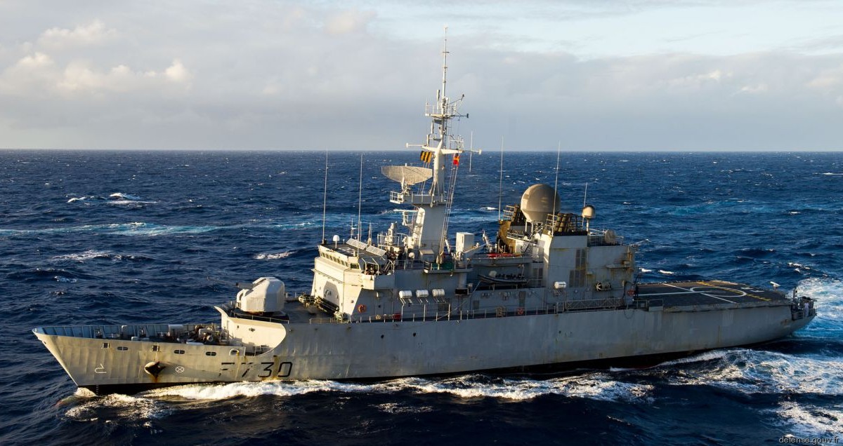 f-730 fs floreal class frigate french navy marine nationale fregate de surveillance 09x galets la reunion
