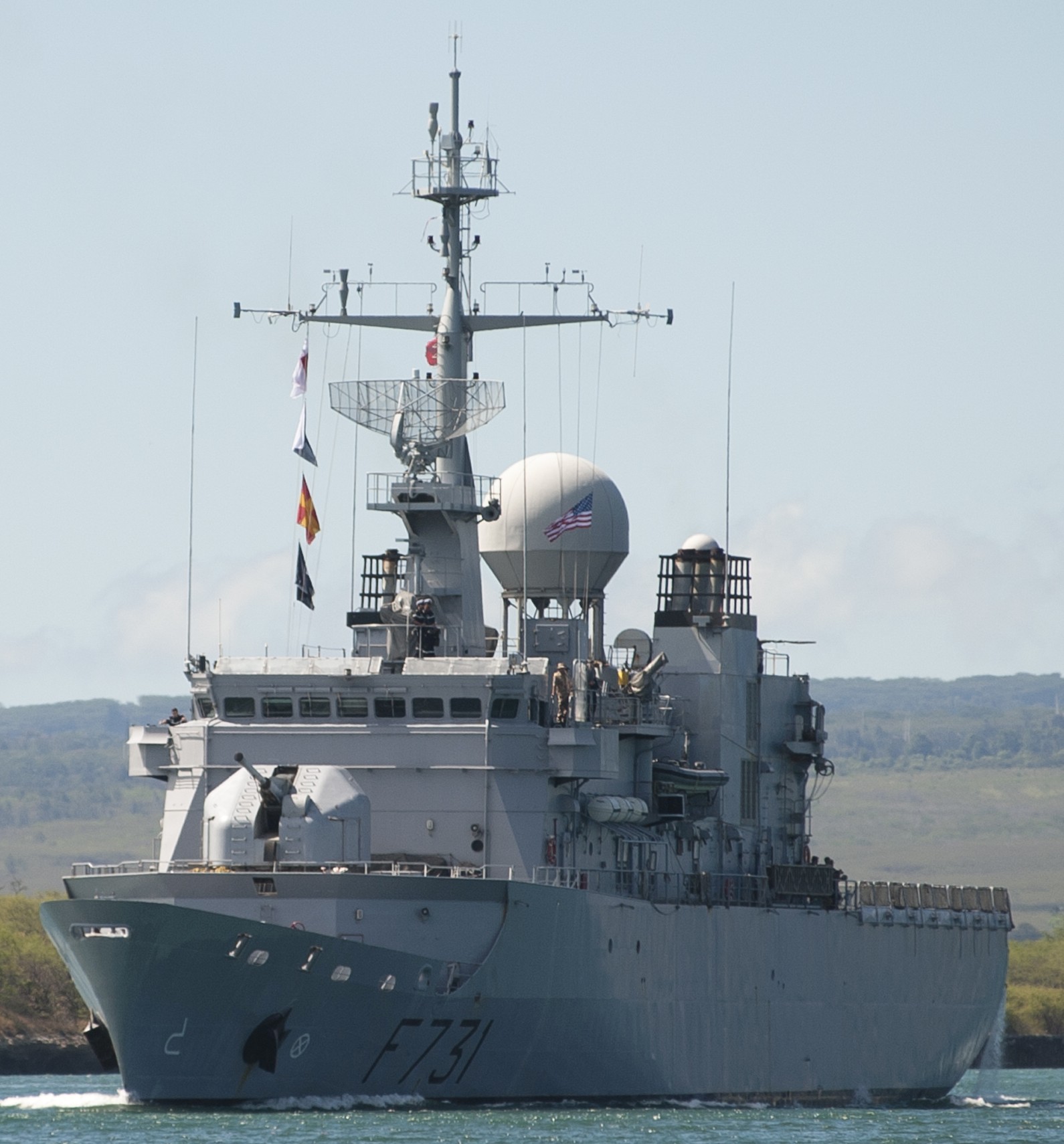 f-731 fs prairial floreal class frigate french navy marine nationale fregate surveillance 37