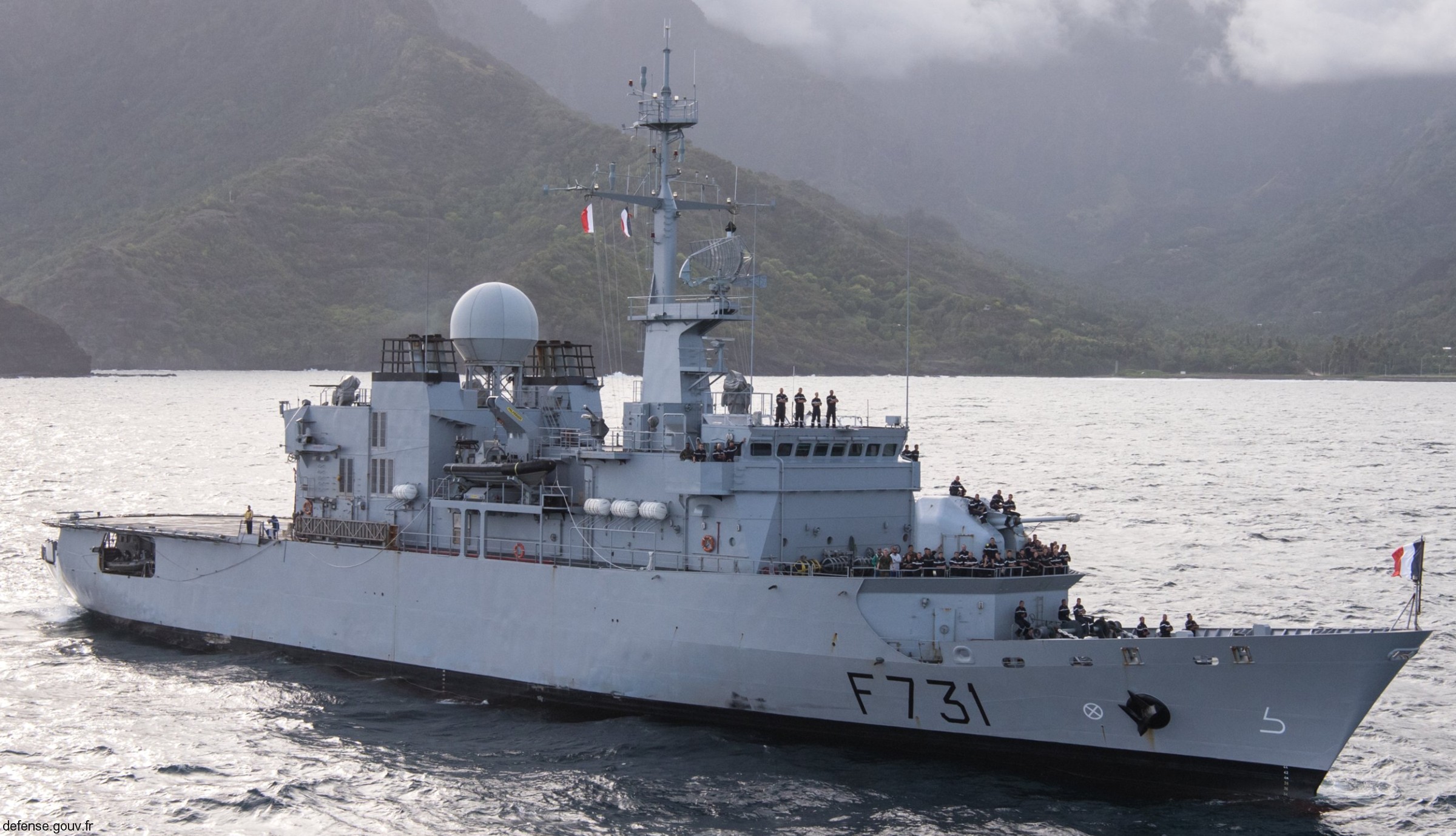 f-731 fs prairial floreal class frigate french navy marine nationale fregate surveillance 53