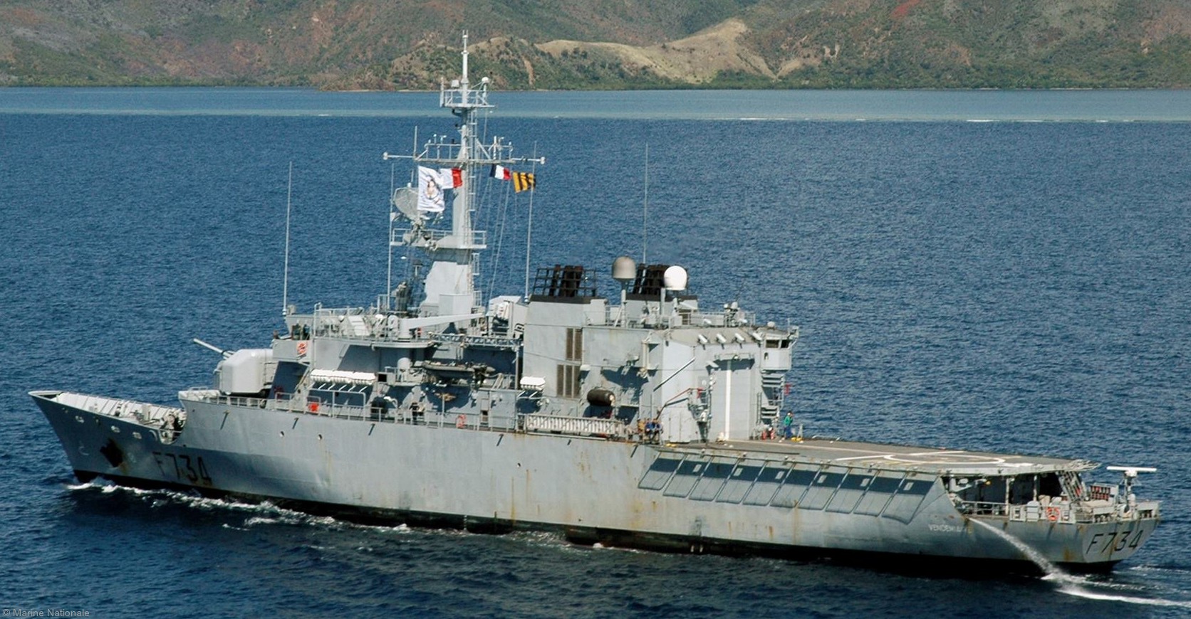 f-734 fs vendemiaire floreal class frigate french navy fregate surveillance marine nationale 04x noumea new caledonia