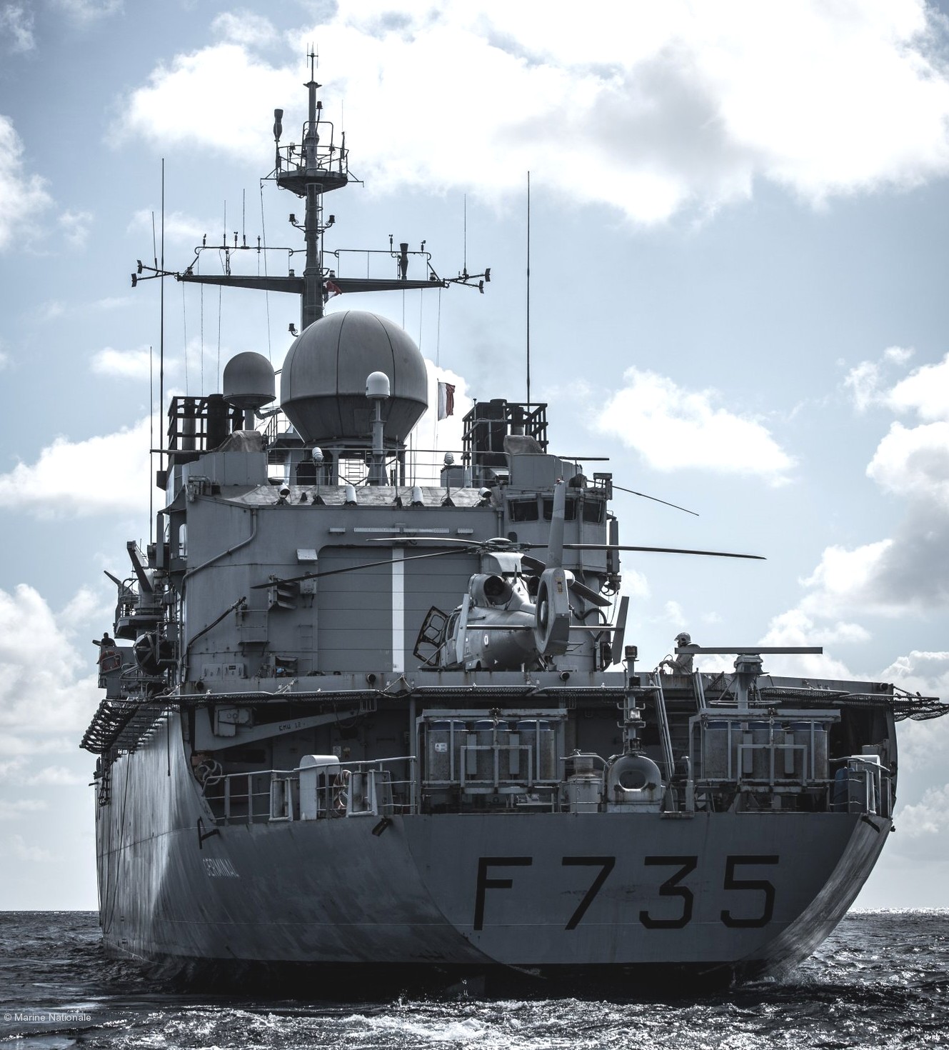f-735 fs germinal floreal class frigate french navy marine nationale fregate de surveillance 04