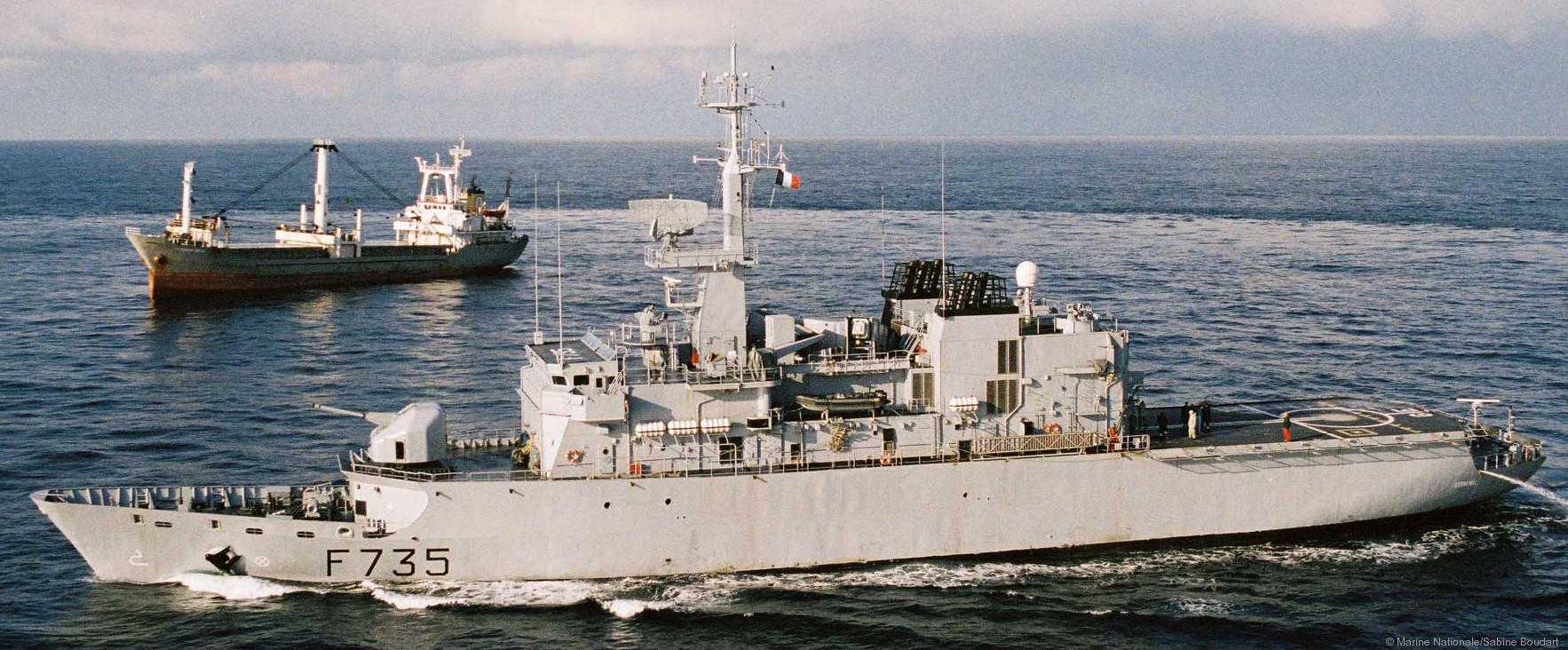 f-735 fs germinal floreal class frigate french navy marine nationale fregate de surveillance 05