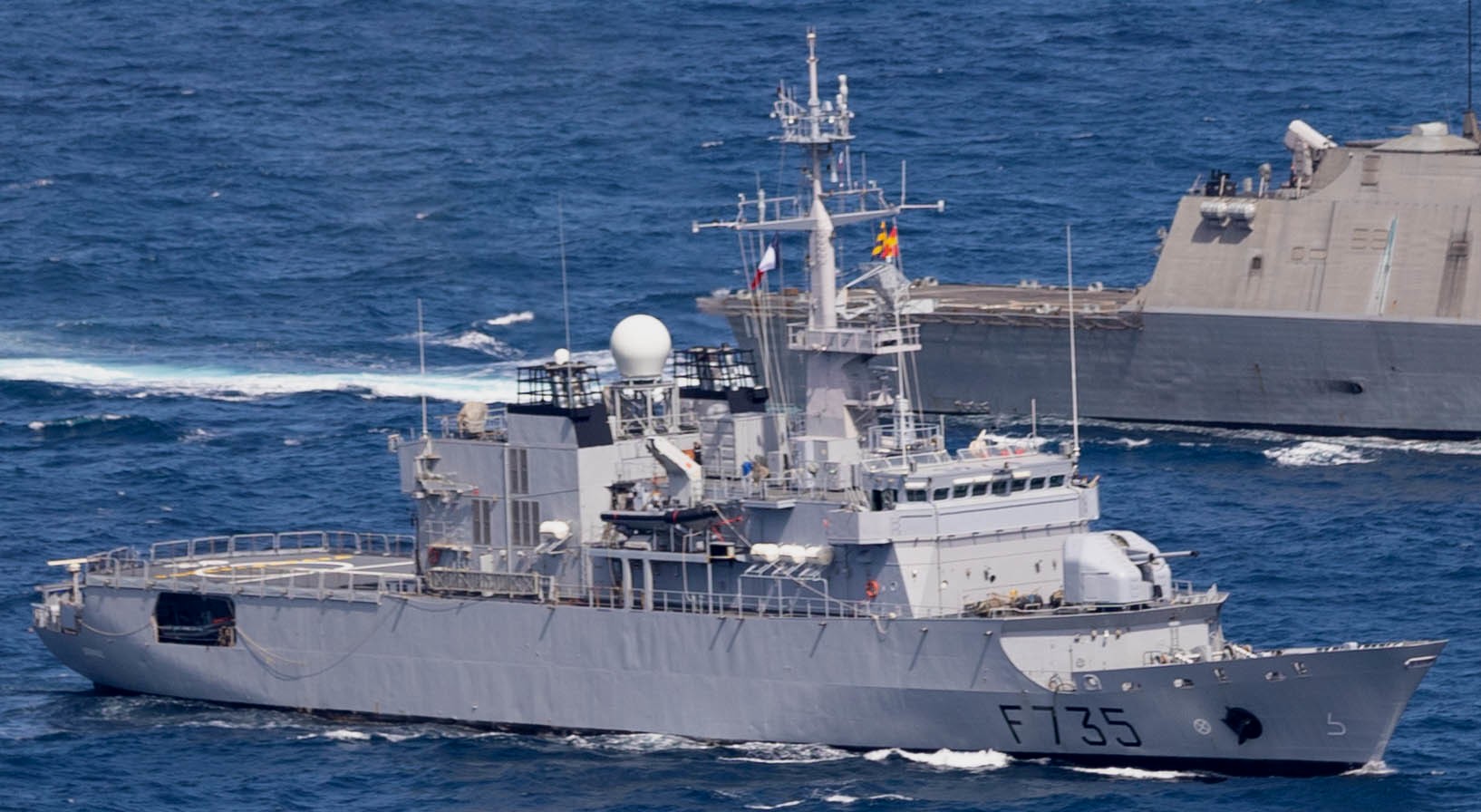 f-735 fs germinal floreal class frigate french navy marine nationale fregate de surveillance 08