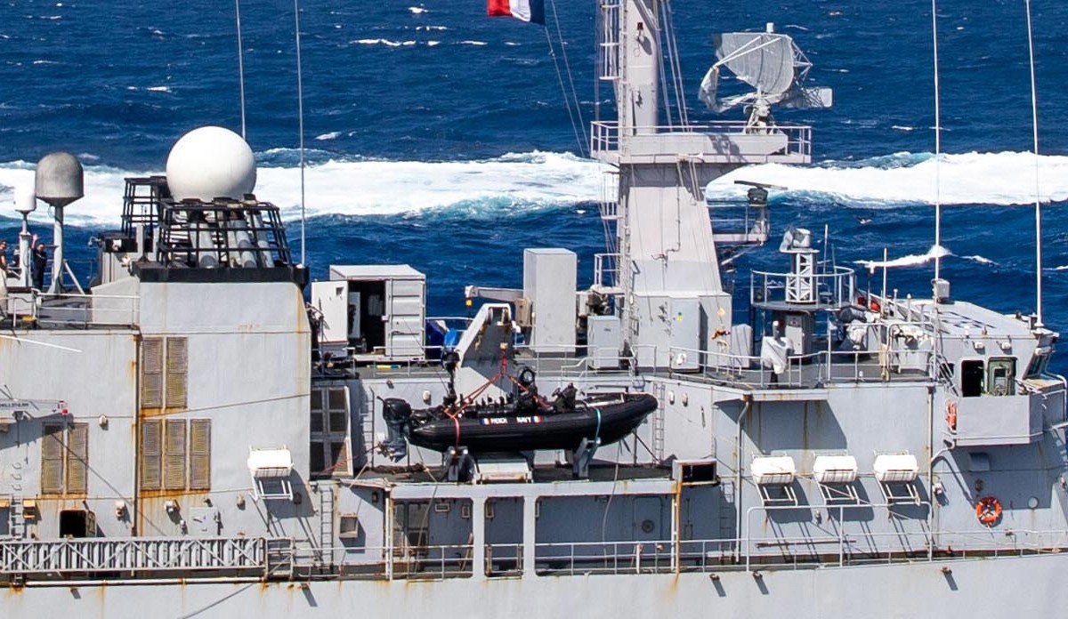 f-735 fs germinal floreal class frigate french navy marine nationale fregate de surveillance 12a
