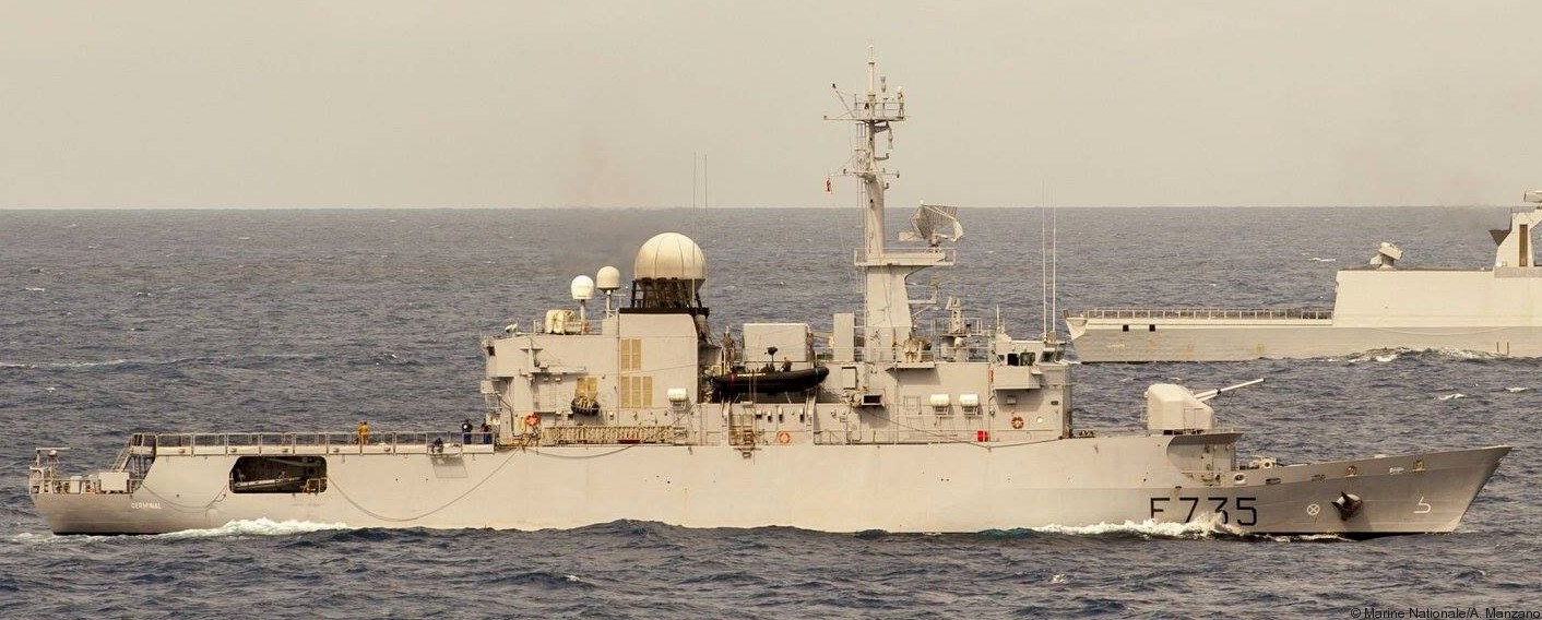 f-735 fs germinal floreal class frigate french navy marine nationale fregate de surveillance 13
