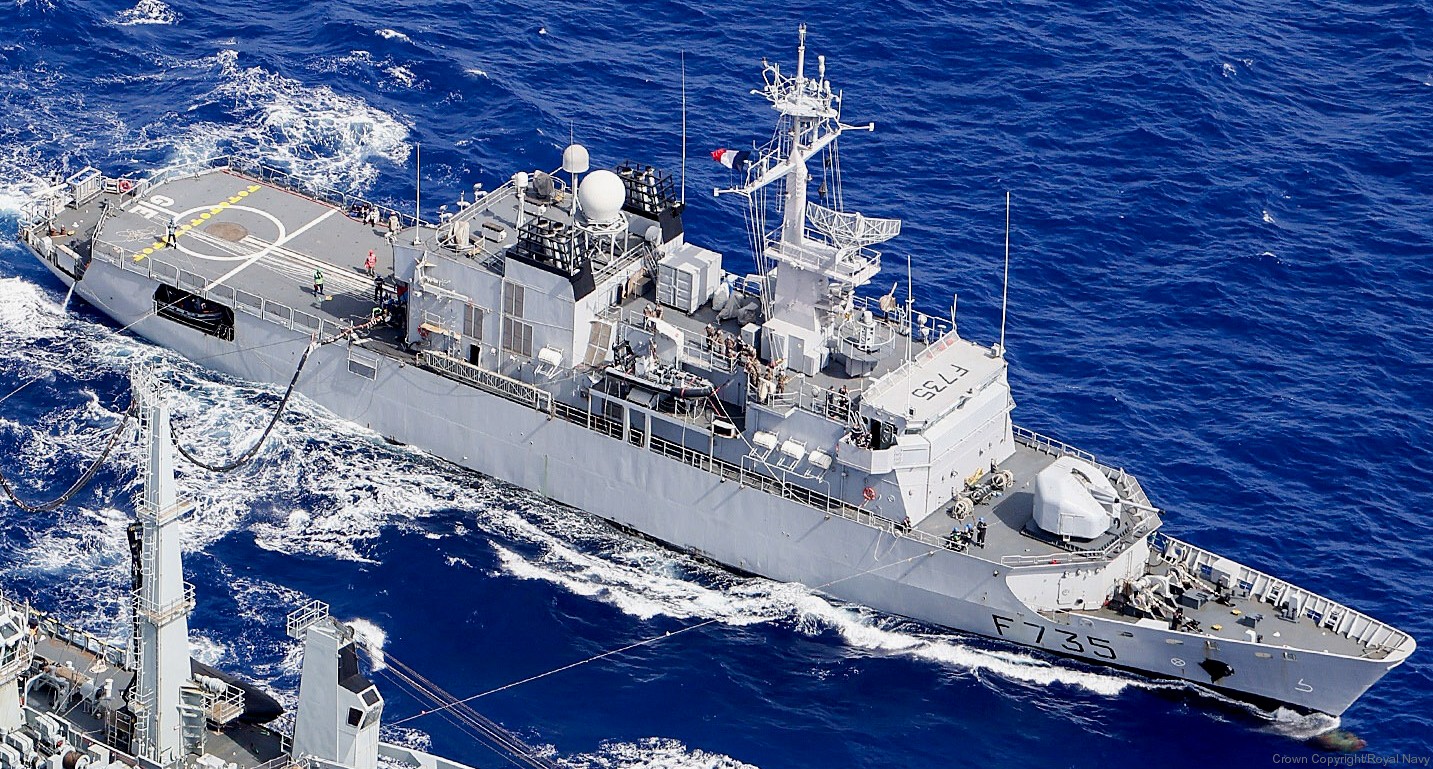 f-735 fs germinal floreal class frigate french navy marine nationale fregate de surveillance 14