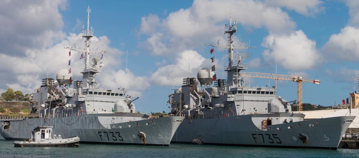f-735 fs germinal floreal class frigate french navy marine nationale fregate de surveillance 29
