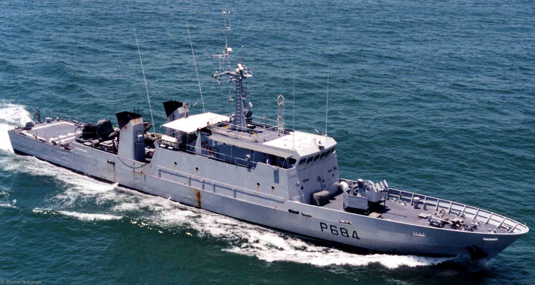 p-684 la capricieuse l'audacieuse p400 class patrol vessel french navy patrouilleur marine nationale 02