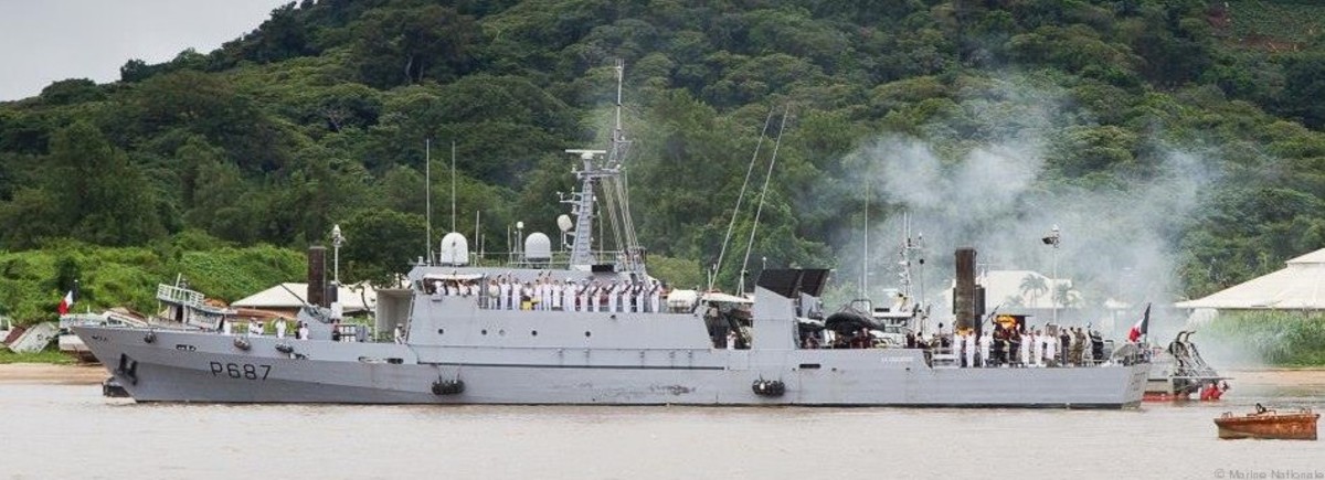 p-687 la gracieuse l'audacieuse p400 class patrol vessel french navy patrouilleur marine nationale 03