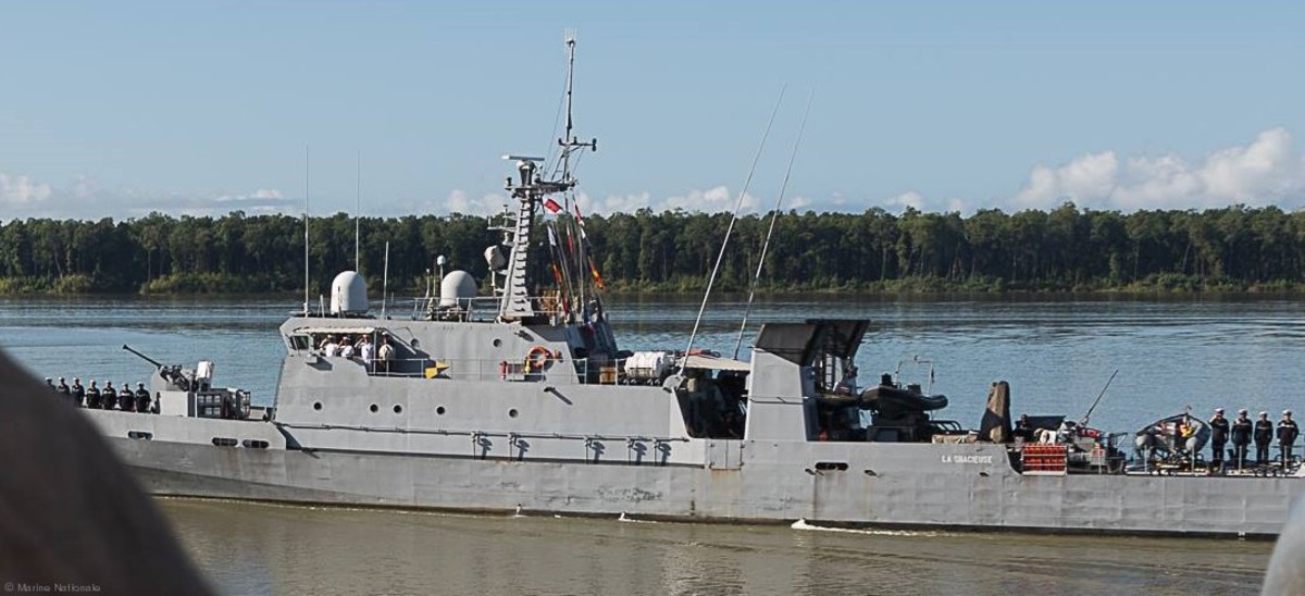 p-687 la gracieuse l'audacieuse p400 class patrol vessel french navy patrouilleur marine nationale 04