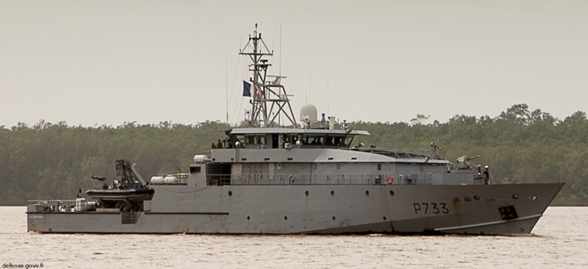 p-733 la confiance offshore patrol vessel opv patrouilleur antilles guyane pag french navy marine nationale 09