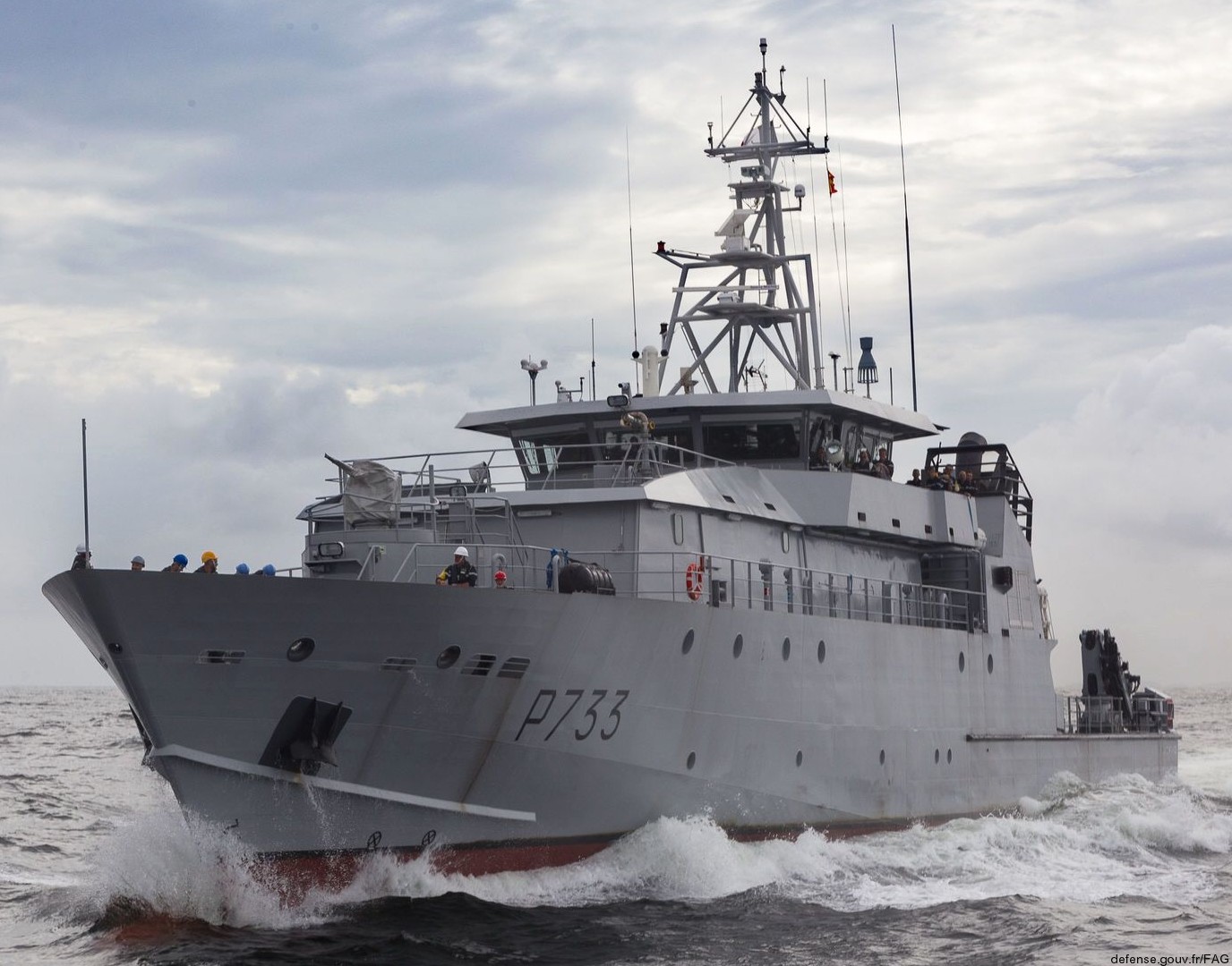 p-733 la confiance offshore patrol vessel opv patrouilleur antilles guyane pag french navy marine nationale 11