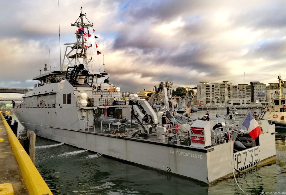 p-735 la combattante confiance class offshore patrol vessel opv patrouilleur antilles guyane pag french navy marine nationale 02