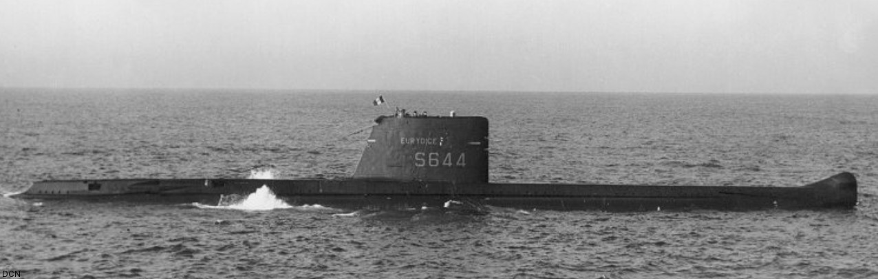 s-644 eurydice daphne class attack submarine ssk french navy marine nationale sous-marin d'attaque 03