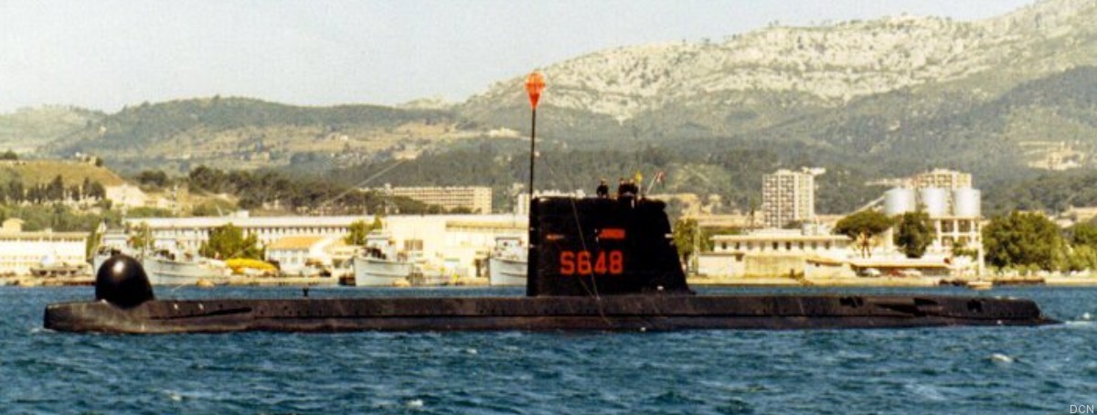 s-648 junon daphne class attack submarine ssk french navy marine nationale sous-marin d'attaque 02