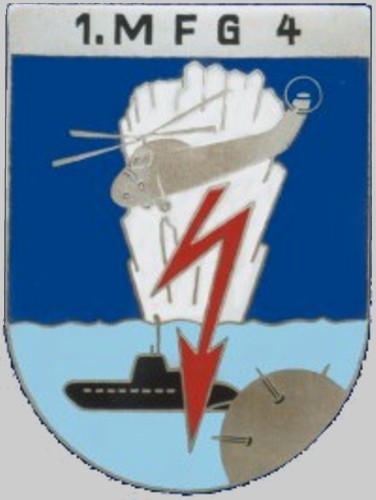 marinefliegergeschwader mfg-4 insignia crest patch badge german navy 02