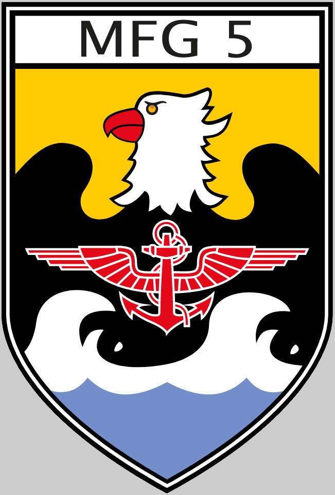 marinefliegergeschwader mfg-5 insignia crest patch badge german navy 02