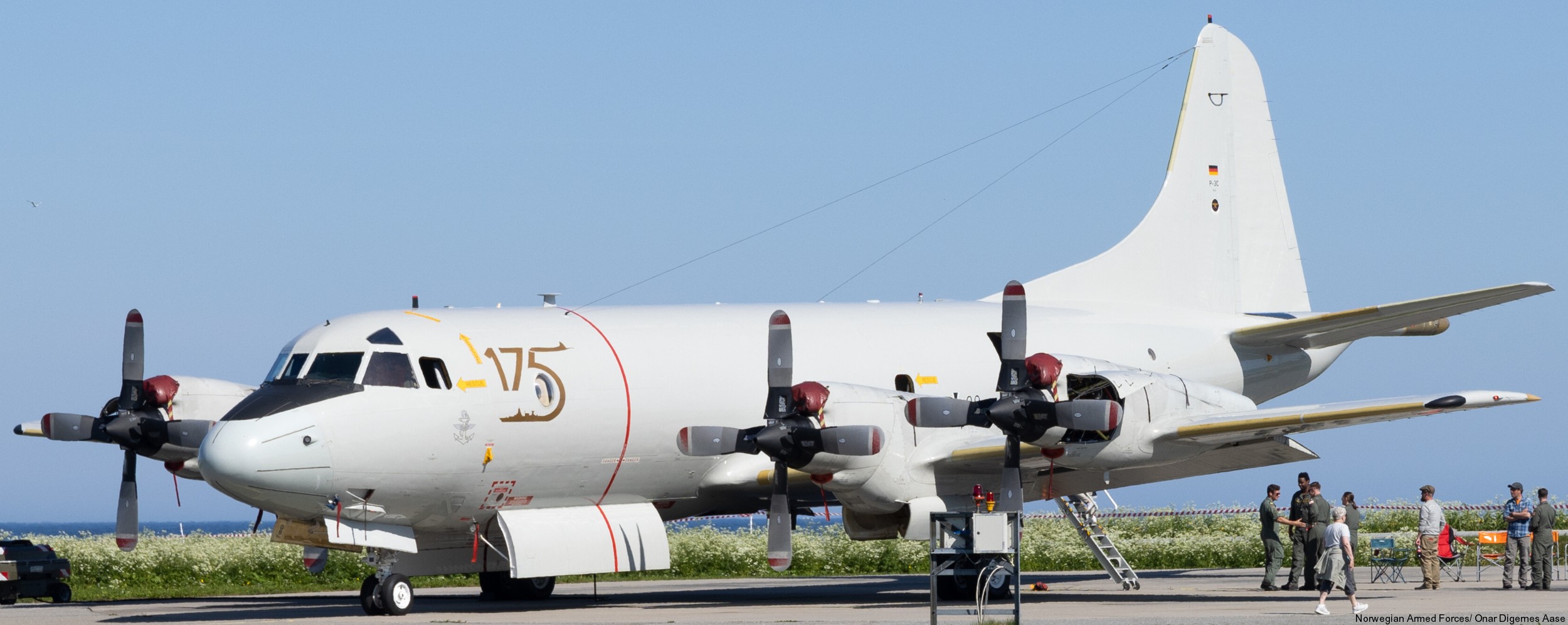 p-3c orion maritime patrol aircraft german navy lockheed deutsche marine seefernaufklärer mfg-3 nordholz 55