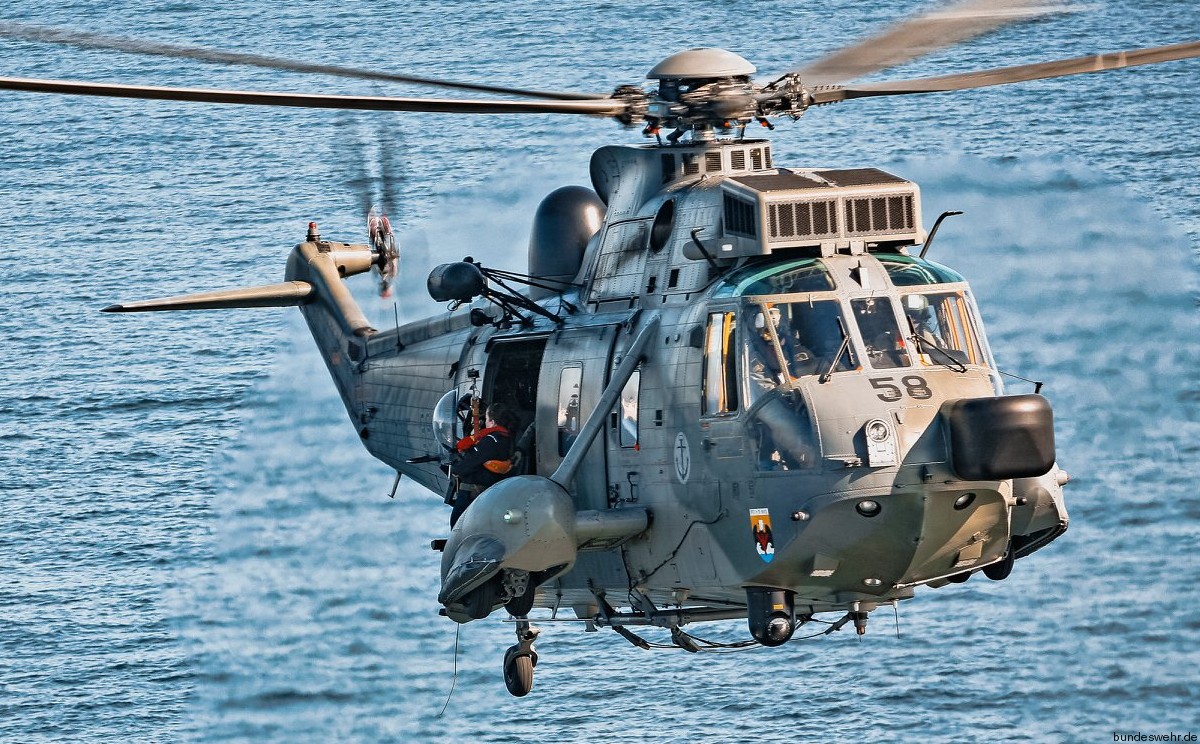 sea king mk.41 westland naval helicopter german navy deutsche marine sar 10