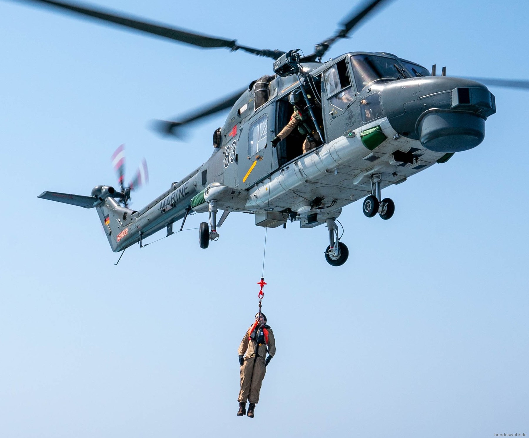 sea lynx mk.88a westland naval helicopter german navy deutsche marine 12