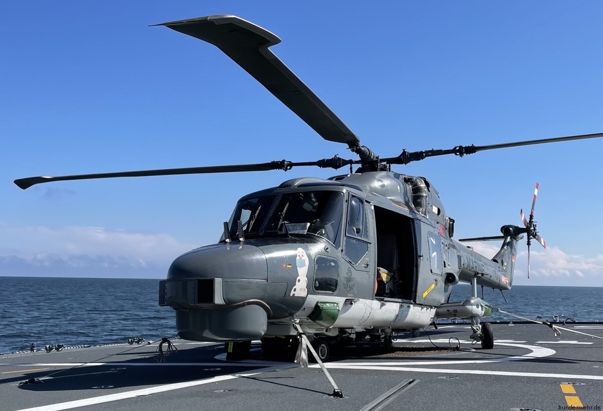 sea lynx mk.88a westland naval helicopter german navy deutsche marine 16