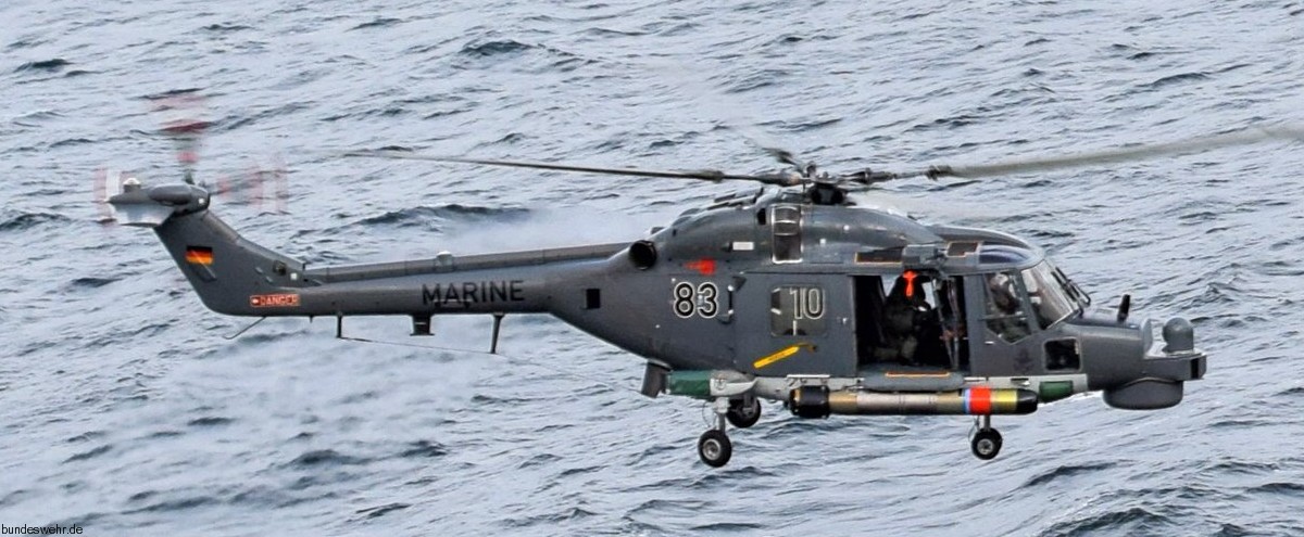 sea lynx mk.88a westland naval helicopter german navy deutsche marine torpedo 21