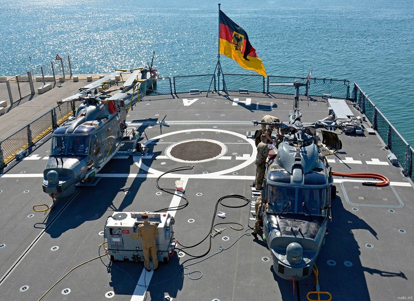 sea lynx mk.88a westland naval helicopter german navy deutsche marine 39