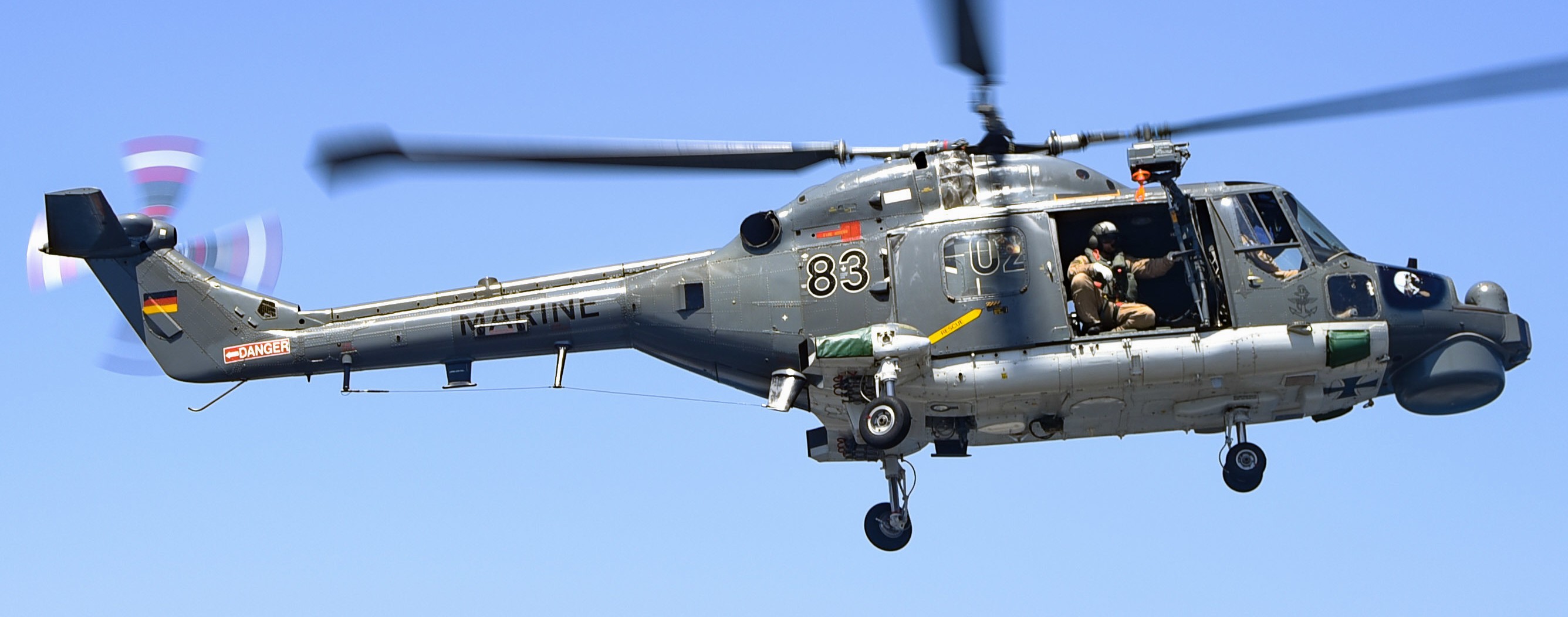 sea lynx mk.88a westland naval helicopter german navy deutsche marine 41