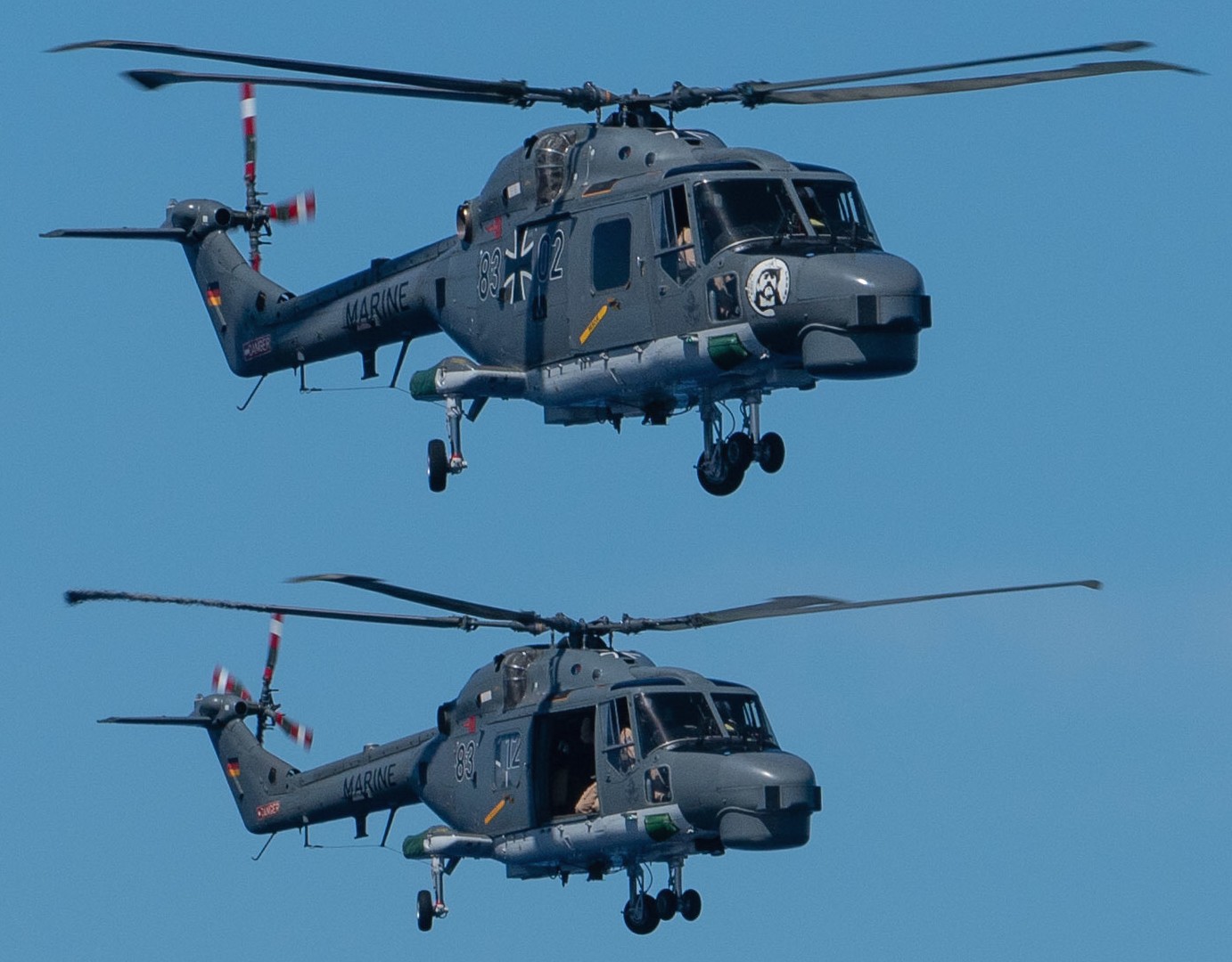 sea lynx mk.88a westland naval helicopter german navy deutsche marine 43