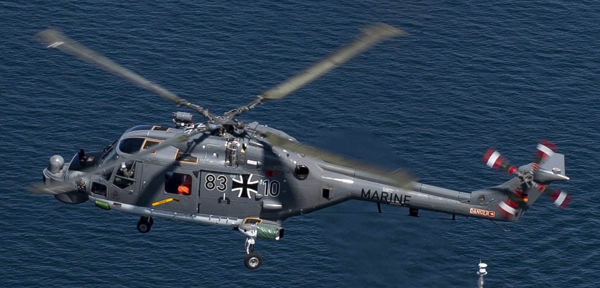 sea lynx mk.88a westland naval helicopter german navy deutsche marine 44