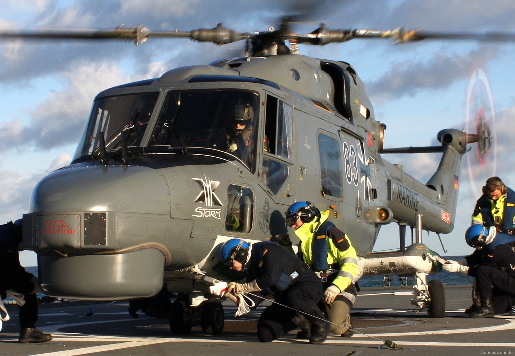 sea lynx mk.88a westland naval helicopter german navy deutsche marine 58