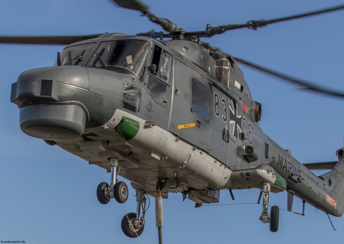 sea lynx mk.88a westland naval helicopter german navy deutsche marine 63
