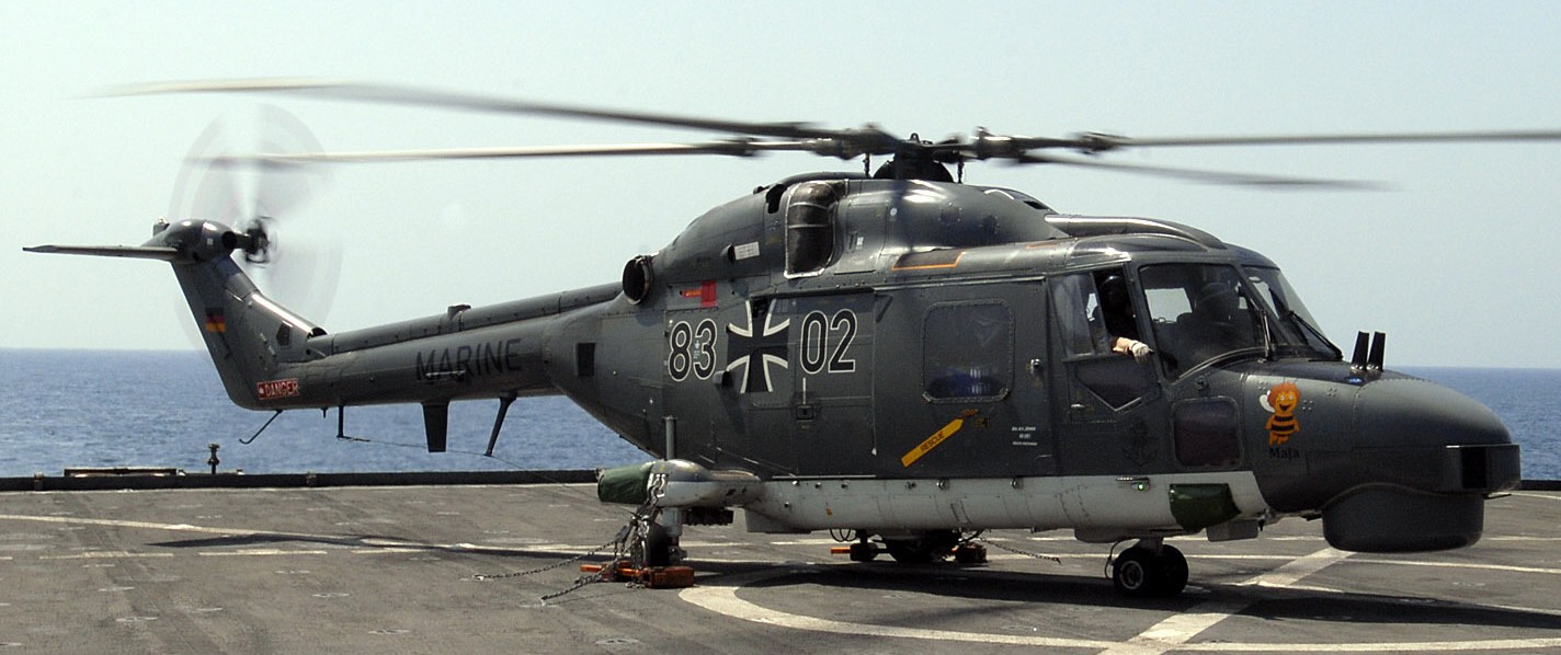 sea lynx mk.88a westland naval helicopter german navy deutsche marine 102