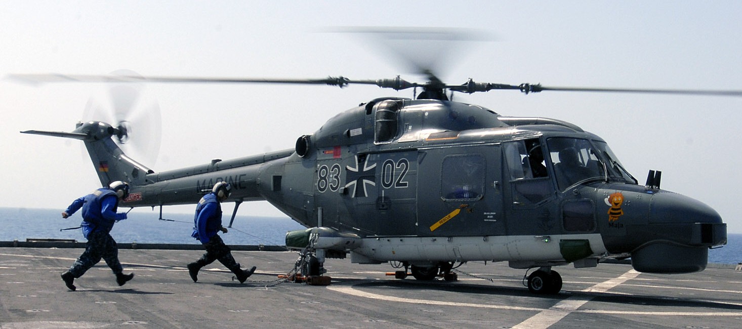 sea lynx mk.88a westland naval helicopter german navy deutsche marine 104