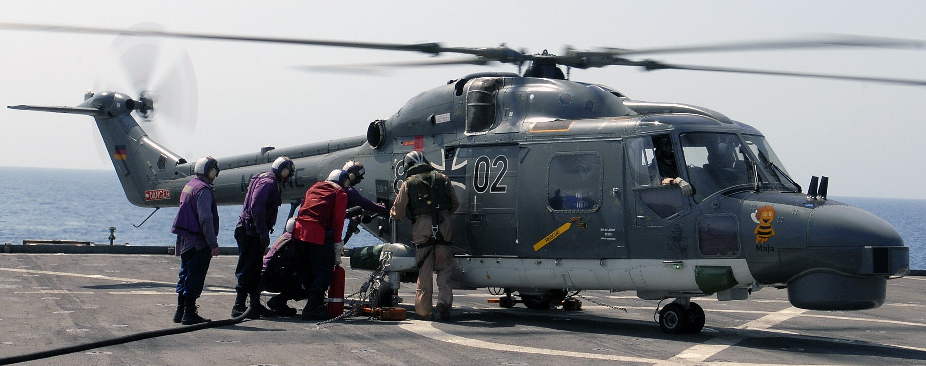 sea lynx mk.88a westland naval helicopter german navy deutsche marine 106