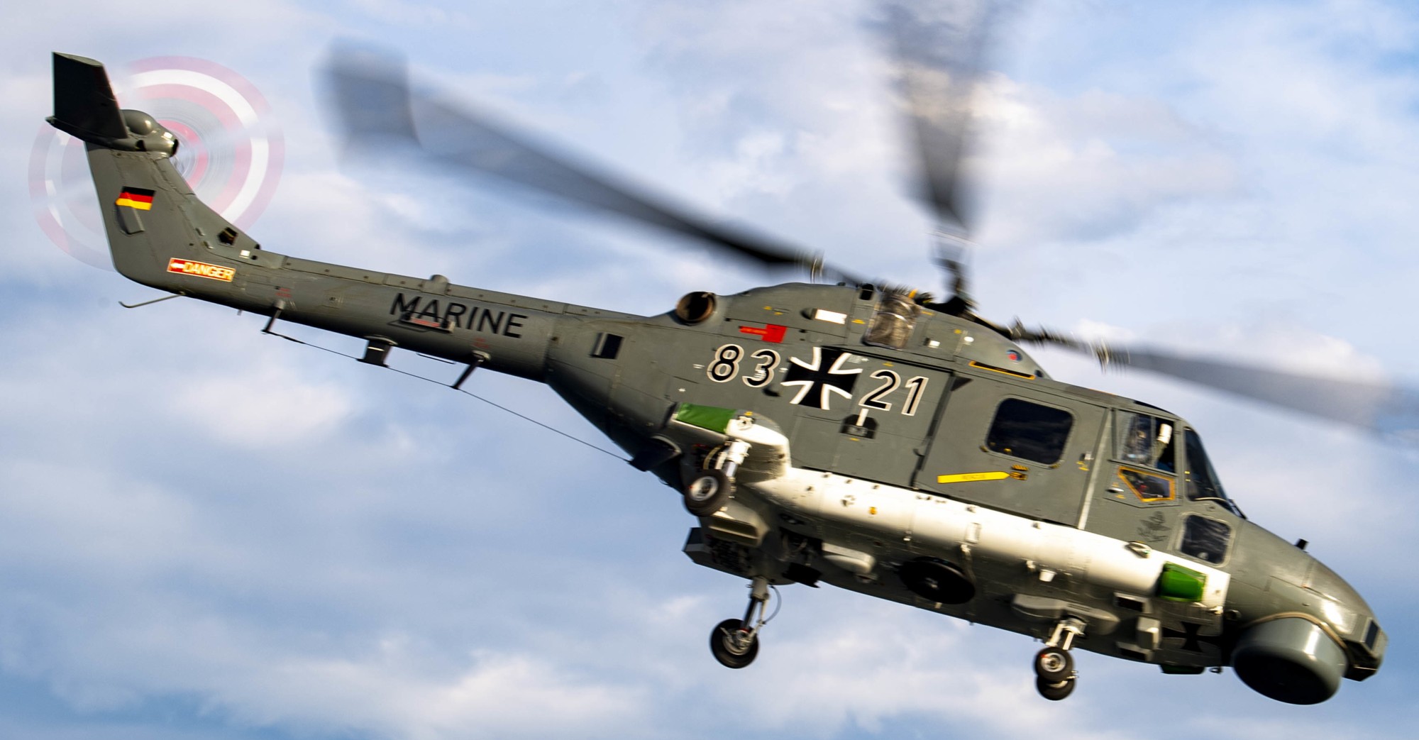 sea lynx mk.88a westland naval helicopter german navy deutsche marine 108