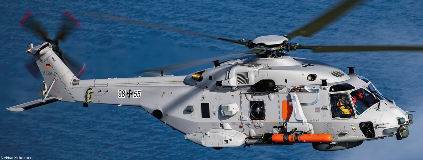 nh-90 mrfh sea tiger helicopter german navy deutsche marine nhindustries 12x