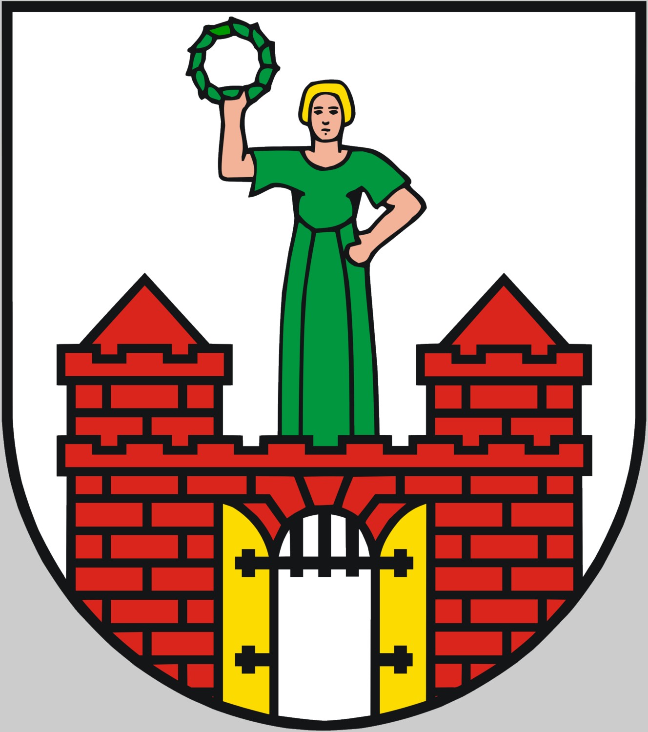 f-261 fgs magdeburg insignia crest patch type k130 braunschweig class corvette german navy 02x