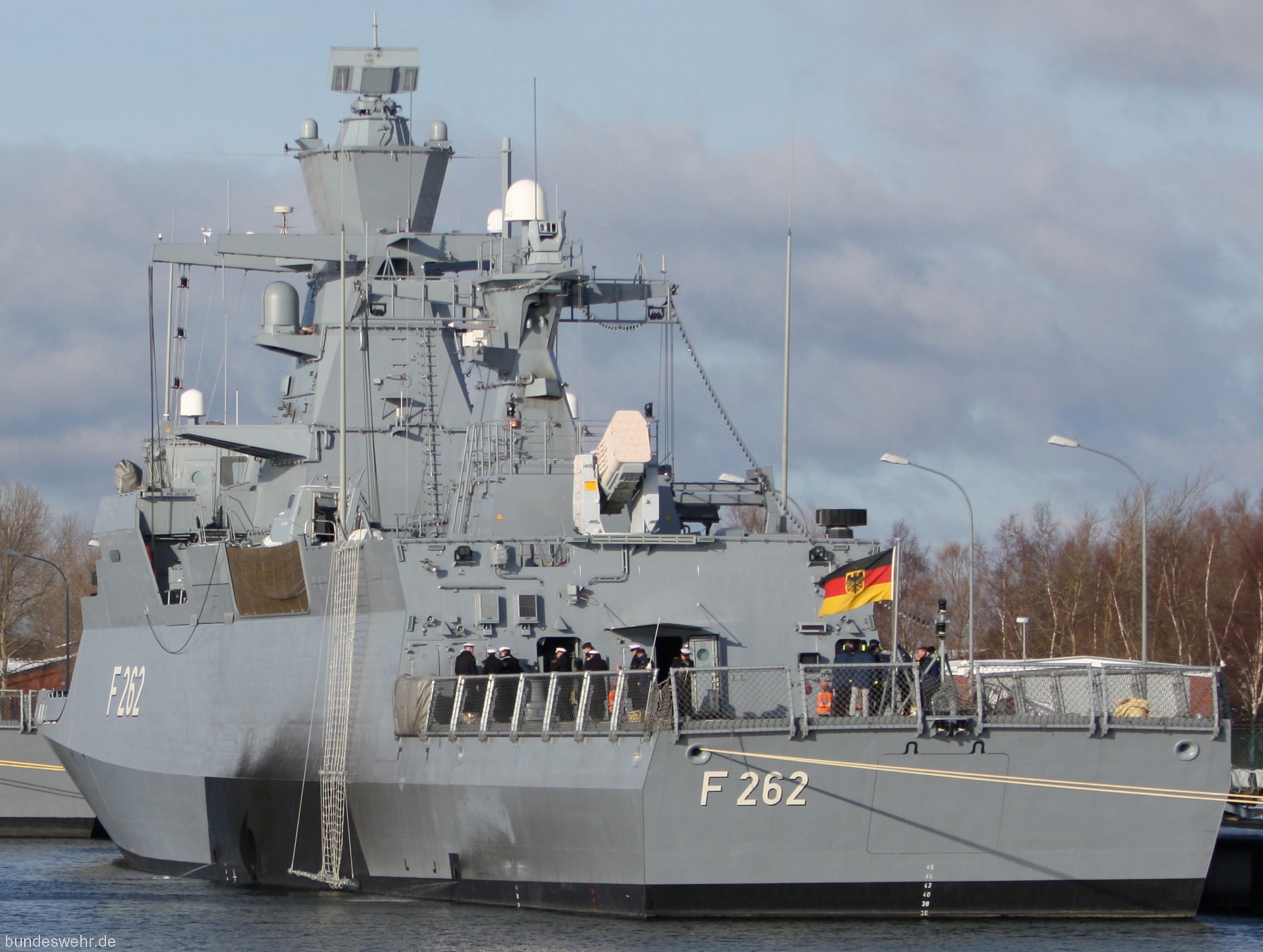 f-262 fgs erfurt type k130 braunschweig class corvette german navy 02