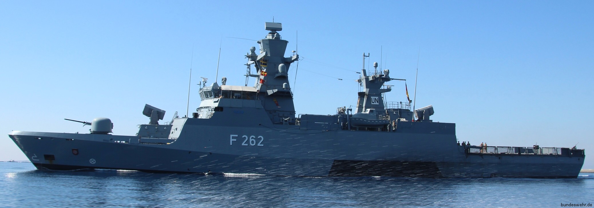 f-262 fgs erfurt type k130 braunschweig class corvette german navy deutsche marine korvette 09