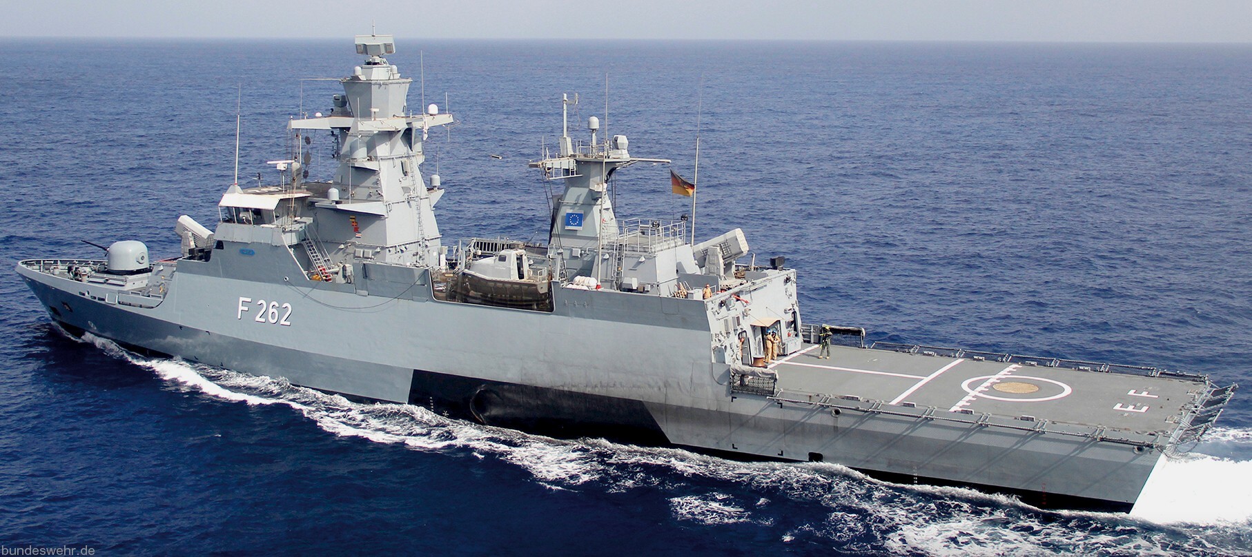 f-262 fgs erfurt type k130 braunschweig class corvette german navy 18