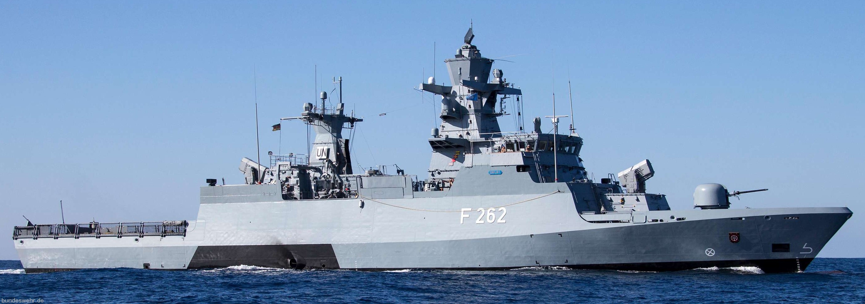 f-262 fgs erfurt type k130 braunschweig class corvette german navy deutsche marine korvette 19